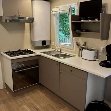 Mobil-home Familial 8 Pers Avec Terrasse - Api-1-52-900 营地 *